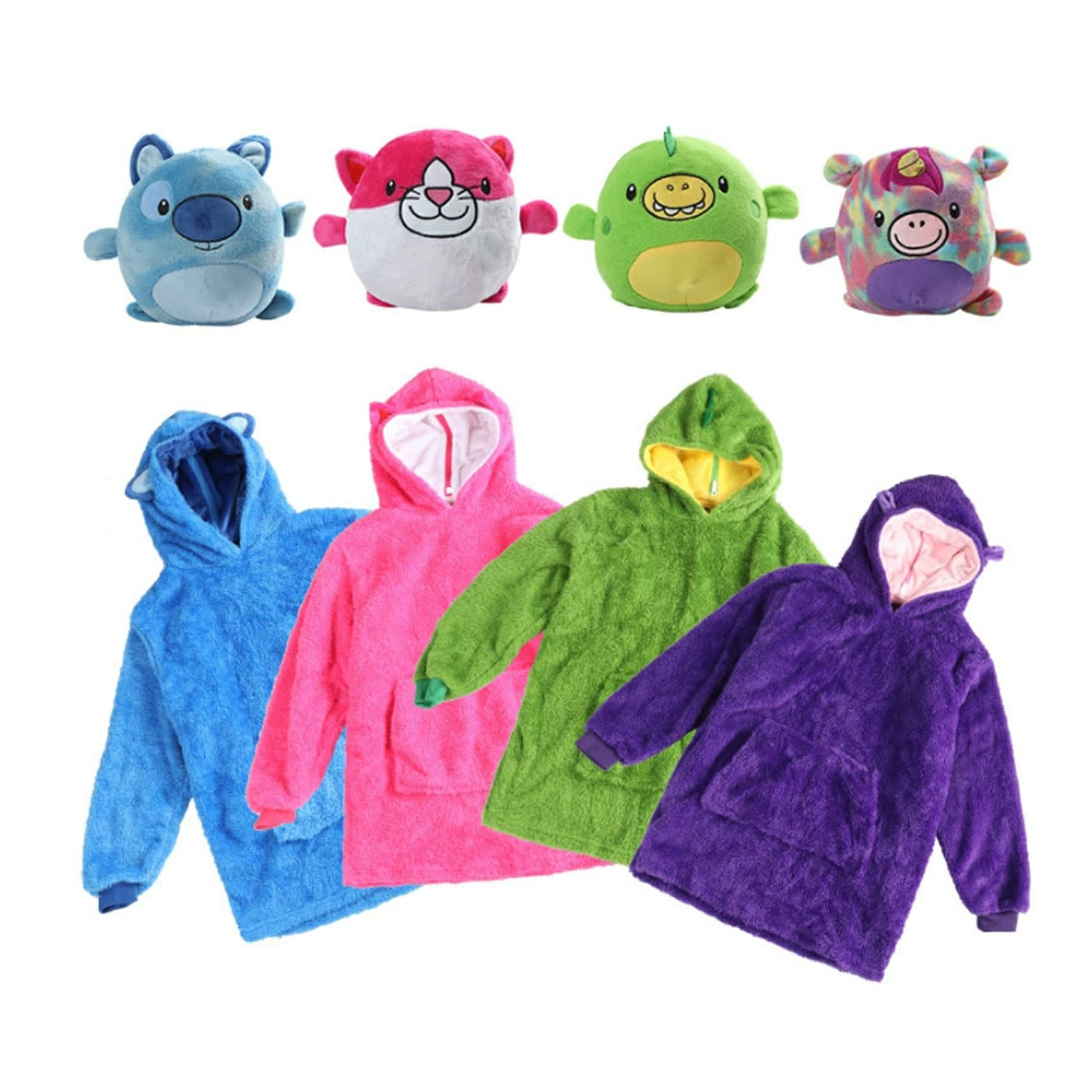 Buzo saco en forma de peluche huggle pet